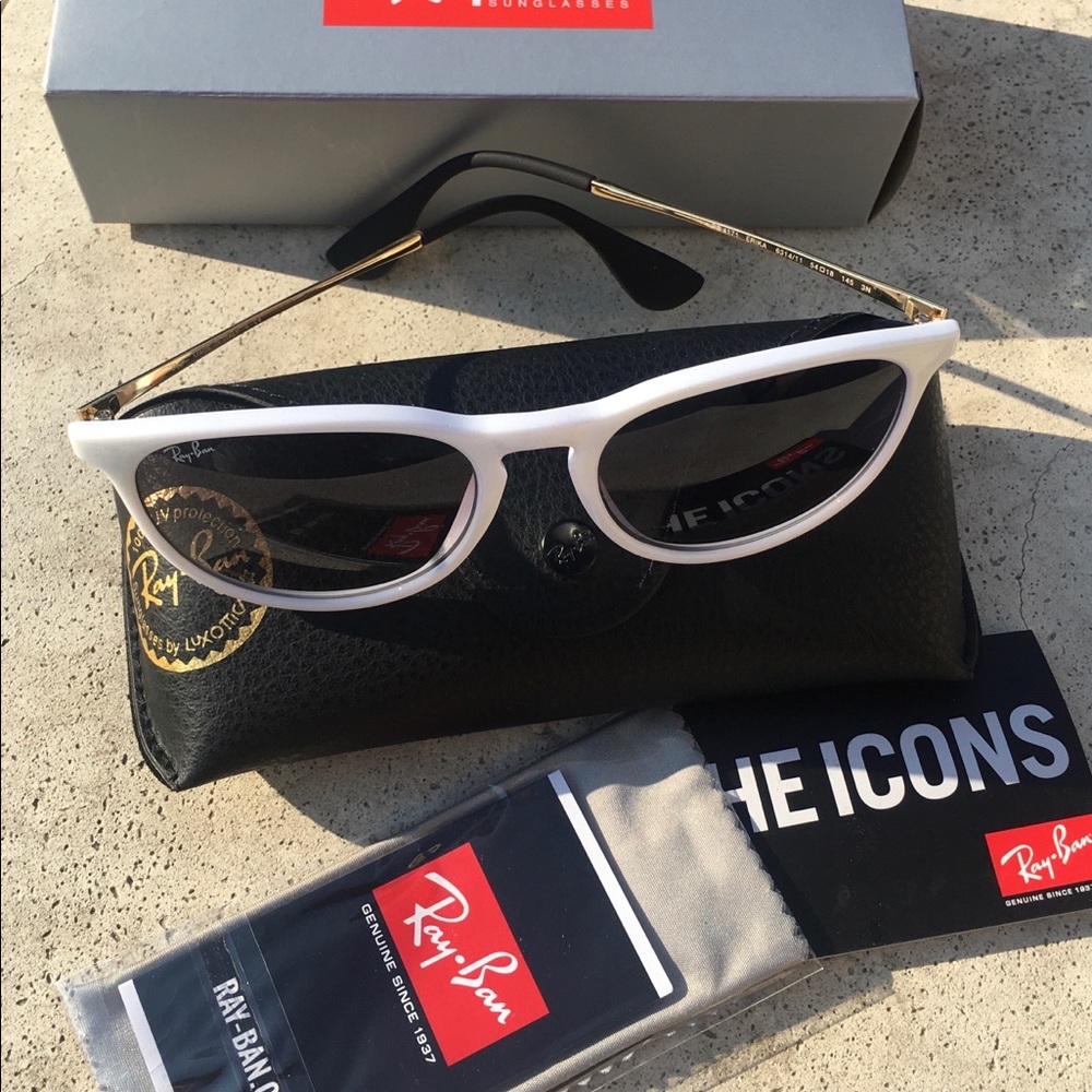 New White Erika Sunglasses 🕶 - Picture 9 of 11